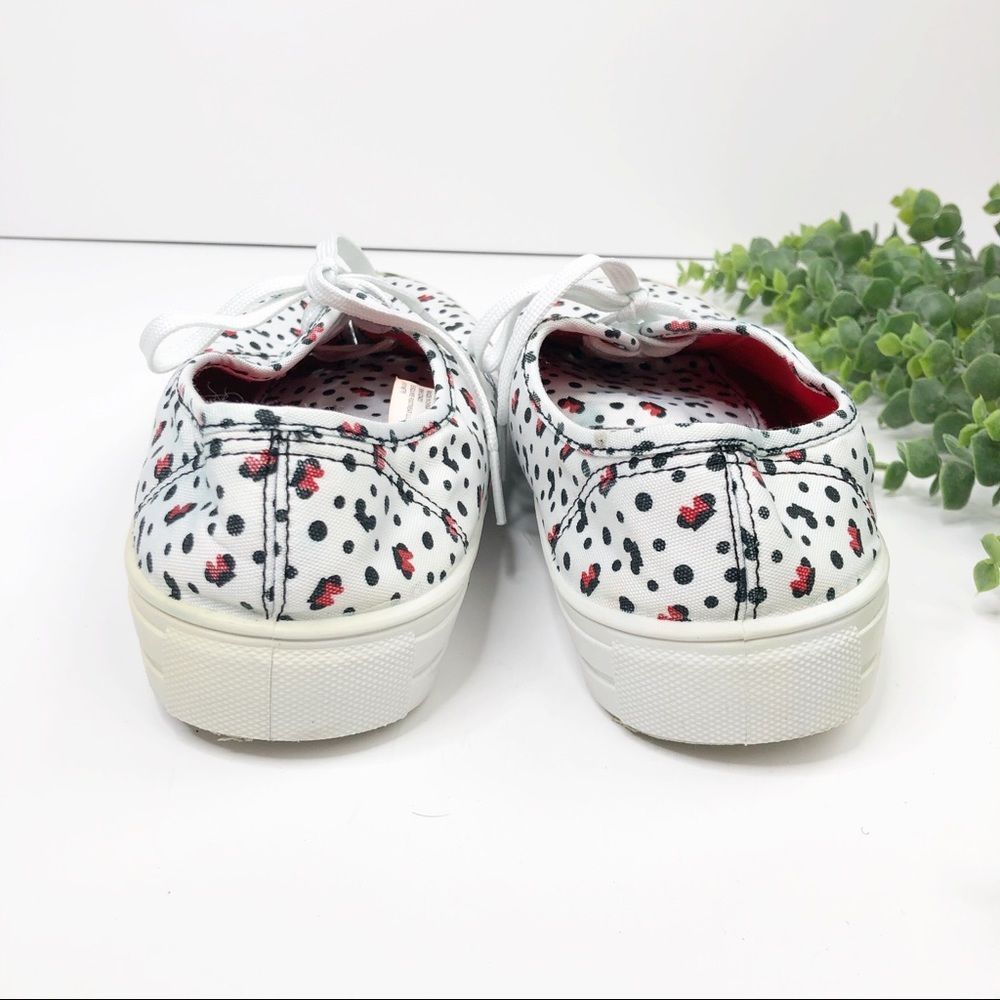 Disney Mickey Minnie Mouse Canvas Sneakers Size 11 - Picture 3 of 8